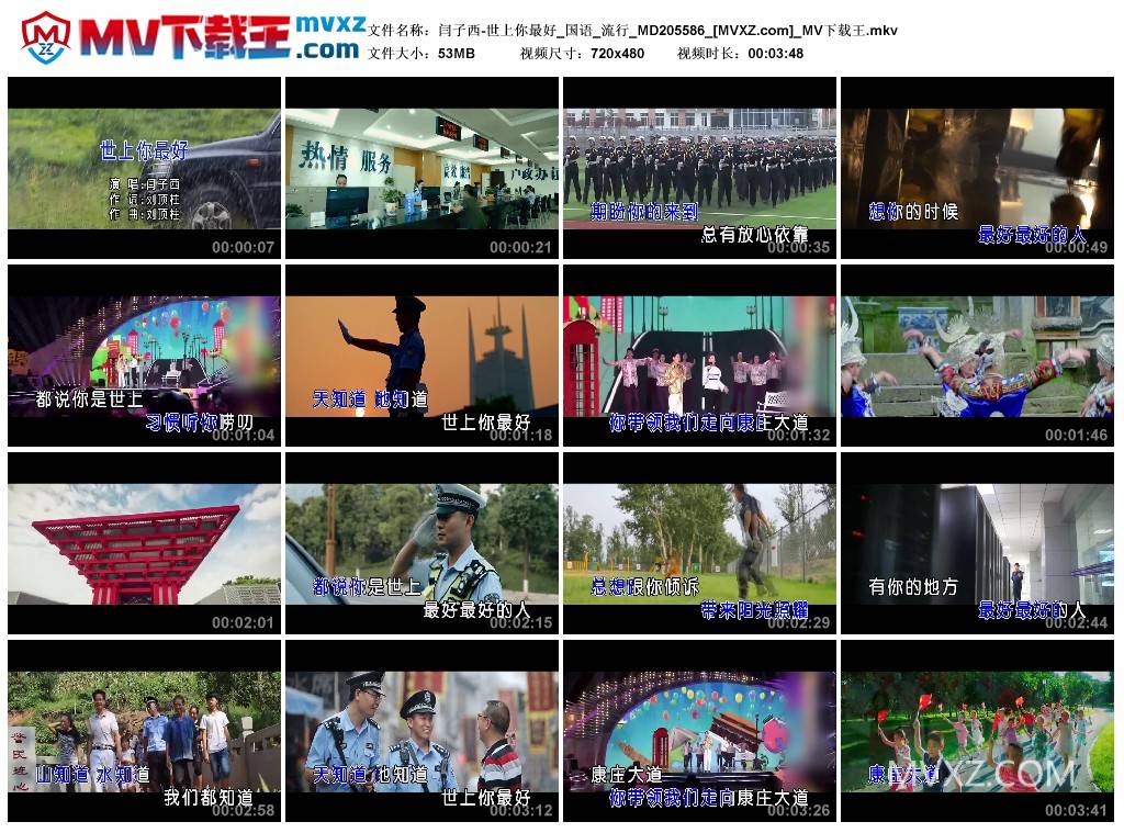 闫子西-世上你最好_国语_流行_MD205586